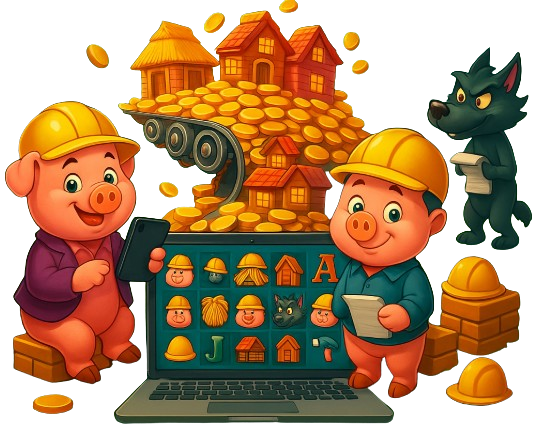 Gold pigs